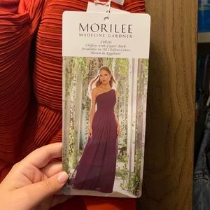 NWT MoriLee Bridesmaids dress size 18 in cinnamon.